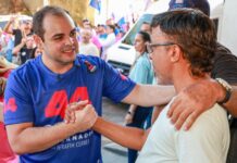 Na Praça 14, Roberto Cidade apresenta propostas e reforça compromisso com a segurança pública