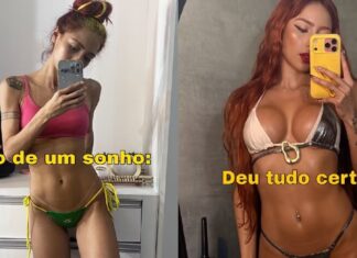 De biquíni, Ruivinha de Marte revela transformação física e diz: “Deu tudo certo”
