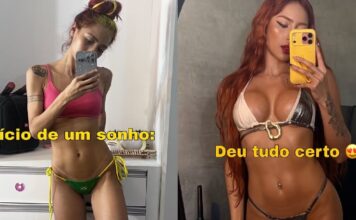 De biquíni, Ruivinha de Marte revela transformação física e diz: “Deu tudo certo”
