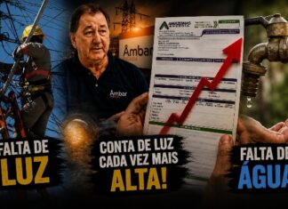 DESCASO: Concessionárias Âmbar e Águas de Manaus deixam a cidade sem luz e sem água em pleno calor do Verão Amazônico