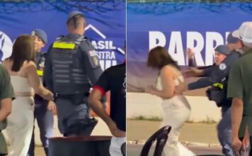 Mulher é presa duas vezes após agredir policiais em Barretos