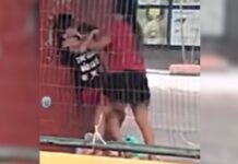 Briga entre mulher e homem é registrada em parada de ônibus no Crespo, em Manaus