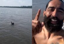 Atleta “Homem-Peixe” é localizado com vida após ser dado como mort0