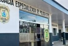 Aluno fica ferido após homem jogar lata de cerveja contra janela de escola em Tefé