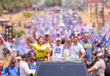 Roberto Cidade encerra maratona deste final de semana pelo interior com mega carreata em Itacoatiara