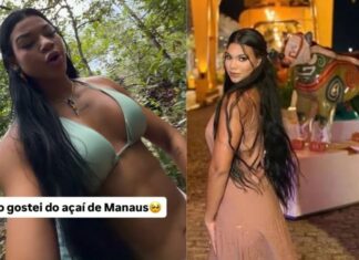 Influenciadora paraense prova açaí de Manaus e compara sabor a ‘vasilha de barro velho’