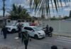 Criança é atropelada com responsável em frente a escola de Manaus