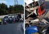 Motociclista é socorrido em estado grave após acidente com ‘rota’ em Manaus