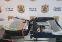 Amazonense é detido no Rio ao tentar embarcar com 5,5 kg de cocaína para Madrid