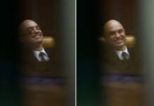 Após troca de acusações com Mendonça, Moraes aparece rindo em registro no STF