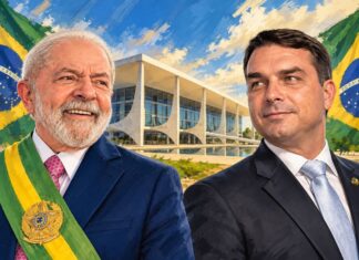 Pesquisa Datafolha mostra Flávio com 52% dos votos válidos e Lula com 48% na disputa presidencial