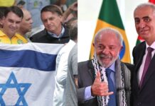 Brasileiros em Israel votam majoritariamente em Flávio, enquanto Lula lidera na Palestina
