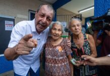 Omar Aziz defende democracia ao votar no segundo turno e que, caso seja eleito, governará para todos